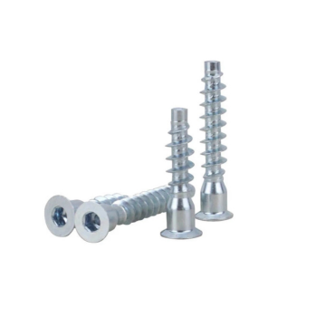 zinc plated carbon steel confirmat screw for wood